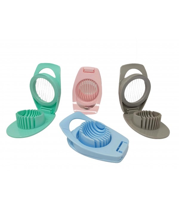 CORTA HUEVO PLASTICO CUCHILLA ACERO - 13 CM