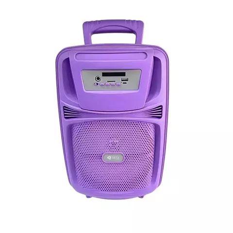 PARLANTE 8" RECARGABLE  C/ MICROFONO