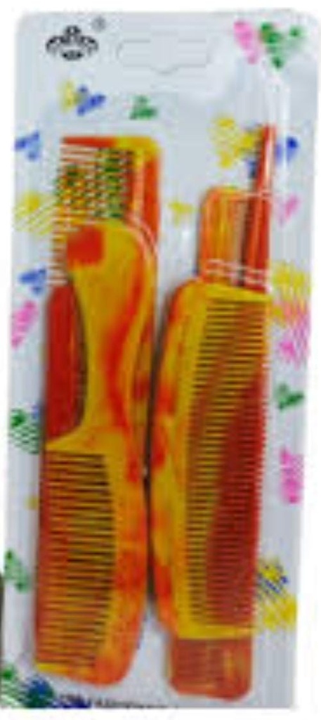 SET PEINE X 6 UN. -SIMIL CAREY - BLISTER