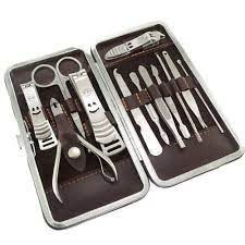 SET DE MANICURA X 12 PZS EN ESTUCHE