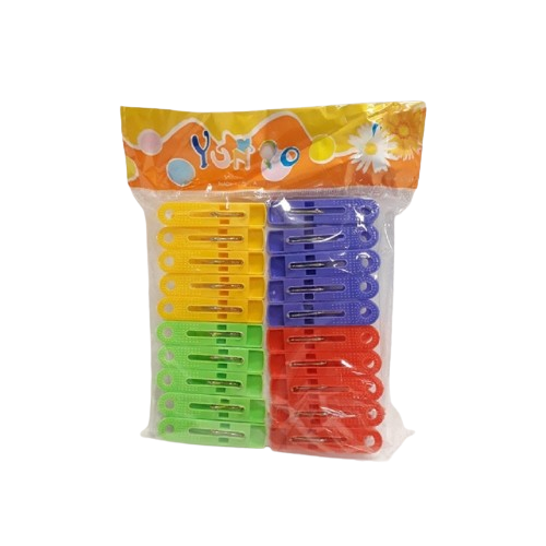 BROCHE ROPA PLASTICO COLOR X  20 UNIDADES