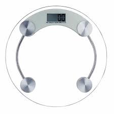 BALANZA PERSONAL DE VIDRIO DIGITAL - 180 KG.