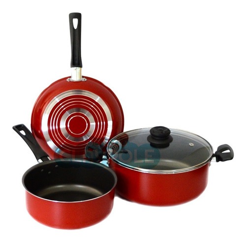 BATERIA DE COCINA "PIAMONTE" - 4 PZAS.