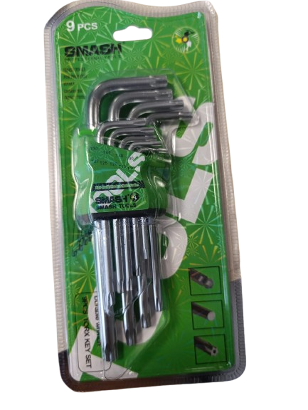 SET LLAVE TORX X 9 PZAS. - MEDIANA