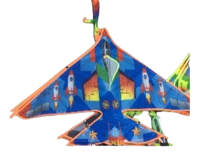 BARRILETE AVION 120 X 70 CM.