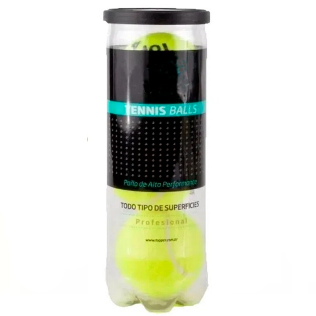PELOTITA TENIS X 3 UN. - AMARILLA - TUBO