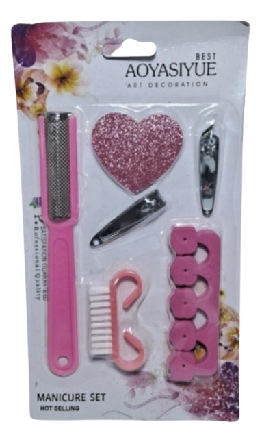 SET DE MANICURA  X 6 PZS.