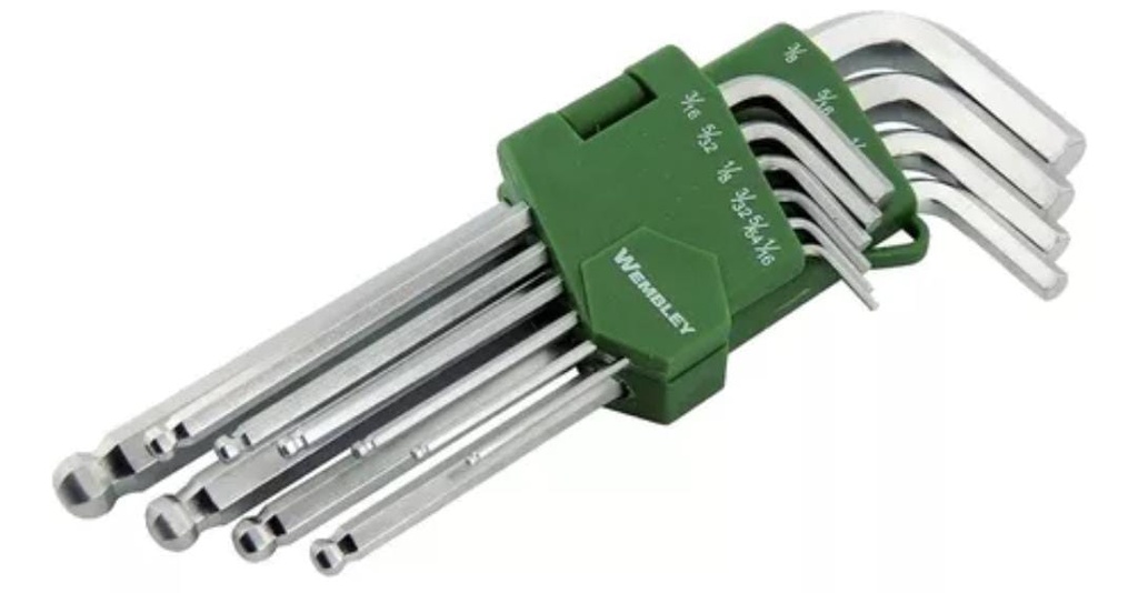 LLAVE TORX GRANDE X 9 PZAS.
