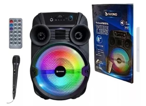 [74532] PARLANTE RECARGABLE 10"  - 2 MODELOS (P028 / P029)